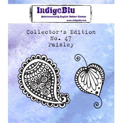 IndigoBlu Rubber Stamps - Paisley